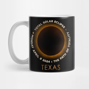 total solar eclipse texas Mug